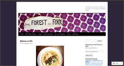 Desktop Screenshot of fromforesttofork.com